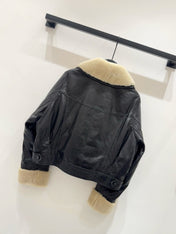 MIUMIU LEATHER JACKET STYLE 586