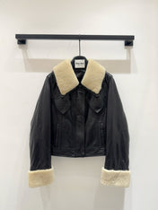 MIUMIU LEATHER JACKET STYLE 586