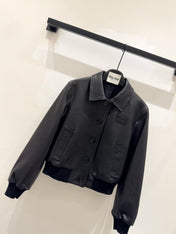 MIUMIU LEATHER JACKET STYLE 843