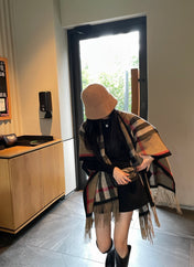 BURBERRY 25S PLAID KNIT JACKET 0030