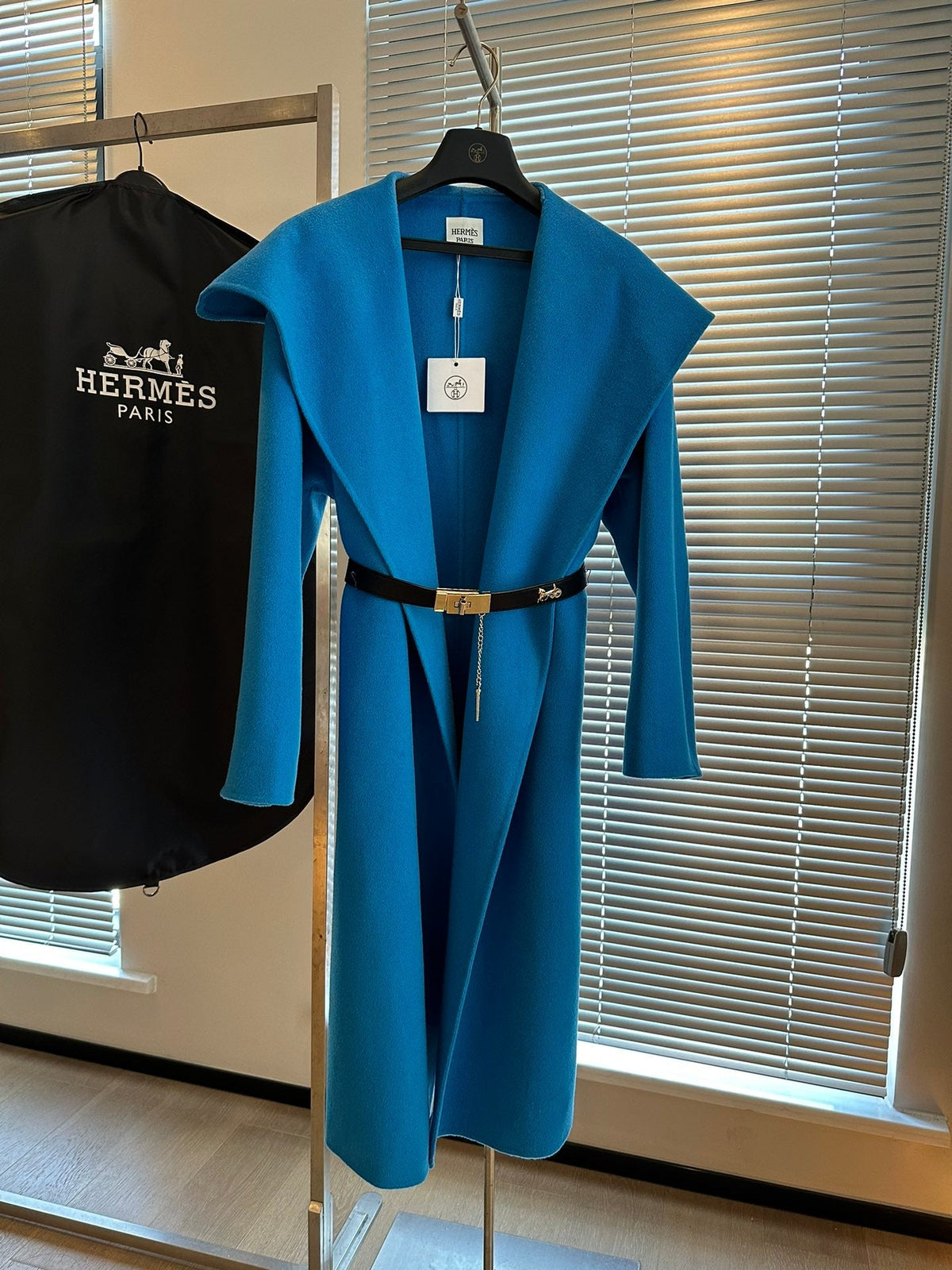 HERMES 25S PREMIUM LORO PIANA COAT 279