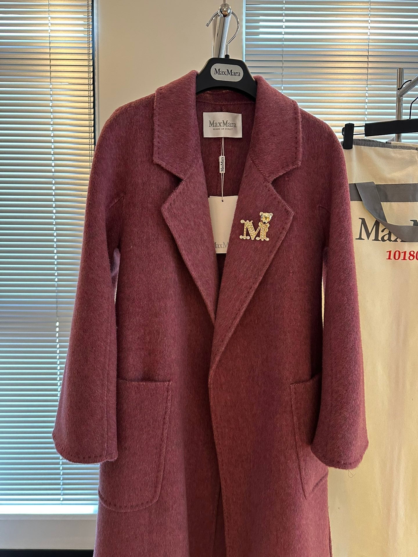 MAX MARA 25S CASHMERE COAT 198