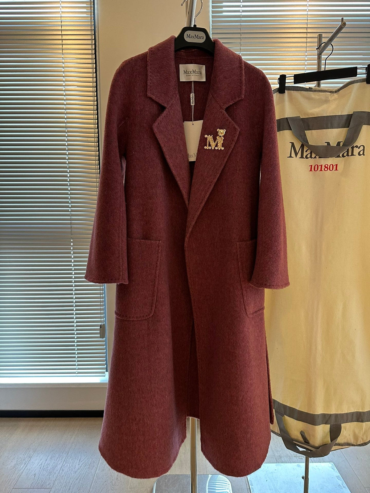 MAX MARA 25S CASHMERE COAT 198