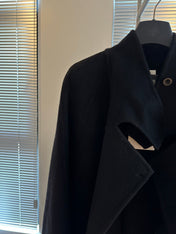 HERMES 25S PREMIUM LONG COAT WITH STAND COLLAR 315