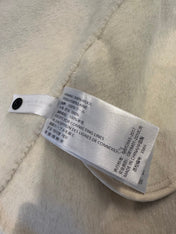 MAX MARA 25S CASHMERE COAT WITH FOX FUR TRIM 204