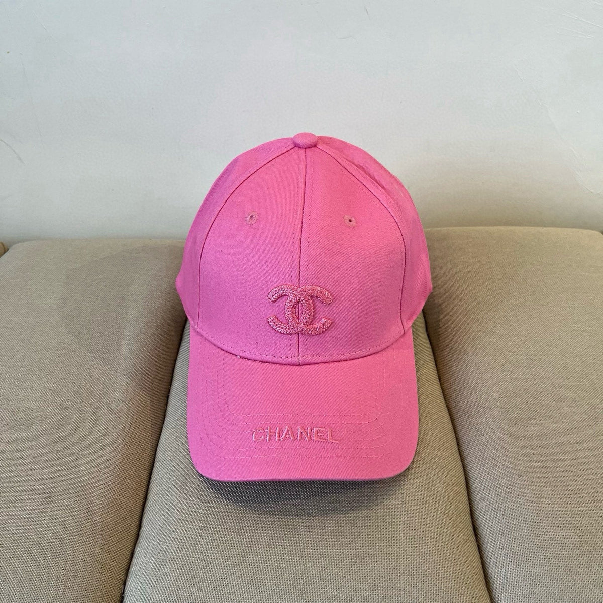 BASEBALL HAT IN ROSE PINK COTTON 672890