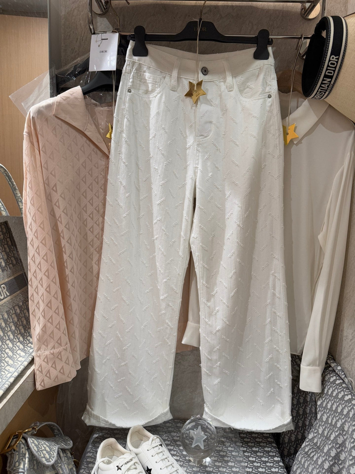 CC jeans White Denim Fabric