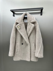 MAX MARA 25S TEDDY SHORT JACKET 067