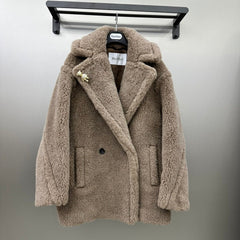 MAX MARA 25S TEDDY SHORT JACKET 070