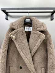 MAX MARA 25S TEDDY SHORT JACKET 070