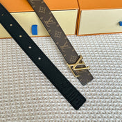 LV ICONIC 25 MM IN BROWN DAMIER CALFSKIN SILVER HARDWARE