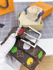 LV BLOOM 30 MM IN COLORFUL MONOGRAM CALFSKIN SILVER HARDWARE