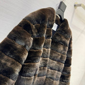 MAX MARA 25S V-NECK FUR COAT 156