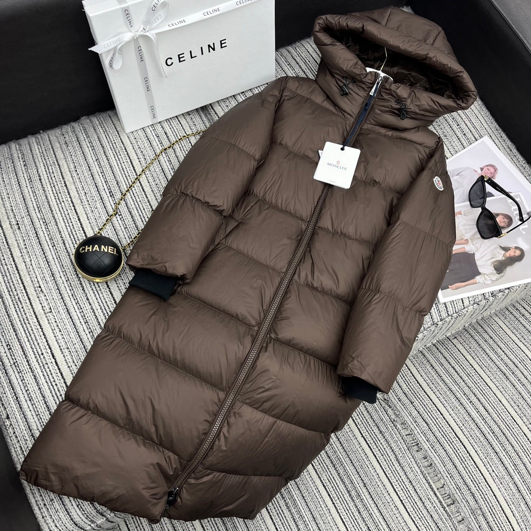MONCLER 25S LONG HOODED COAT 253