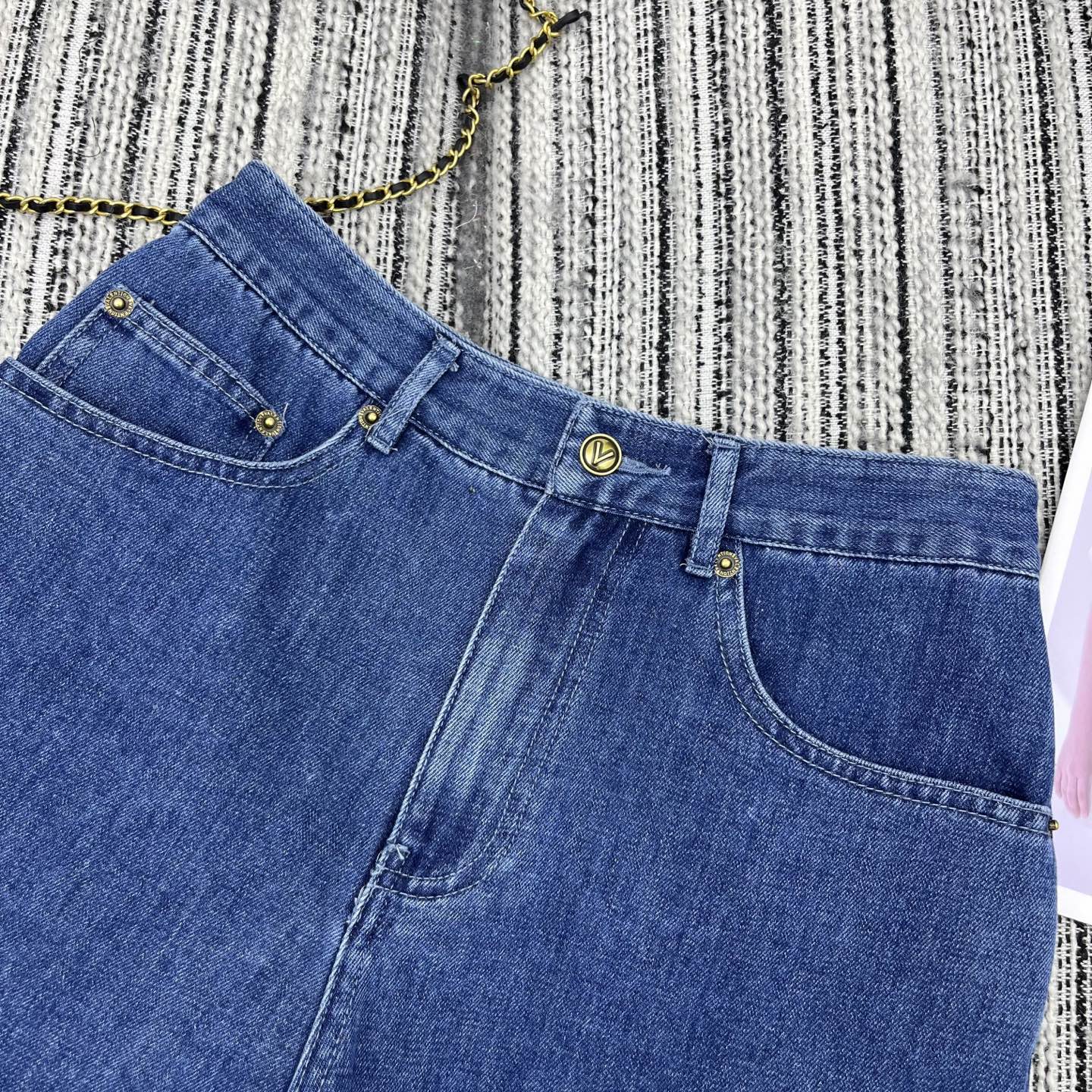 Celine 25C Denim Short 228442