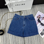 Celine 25C Denim Short 228442