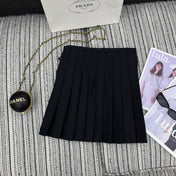 PRADA 25S PLEATED MINI SKIRT 345