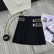 PRADA 25S PLEATED MINI SKIRT 345