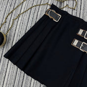 PRADA 25S PLEATED MINI SKIRT 345