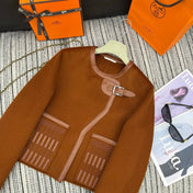 HERMES 25S KNITTED JACKET 8887