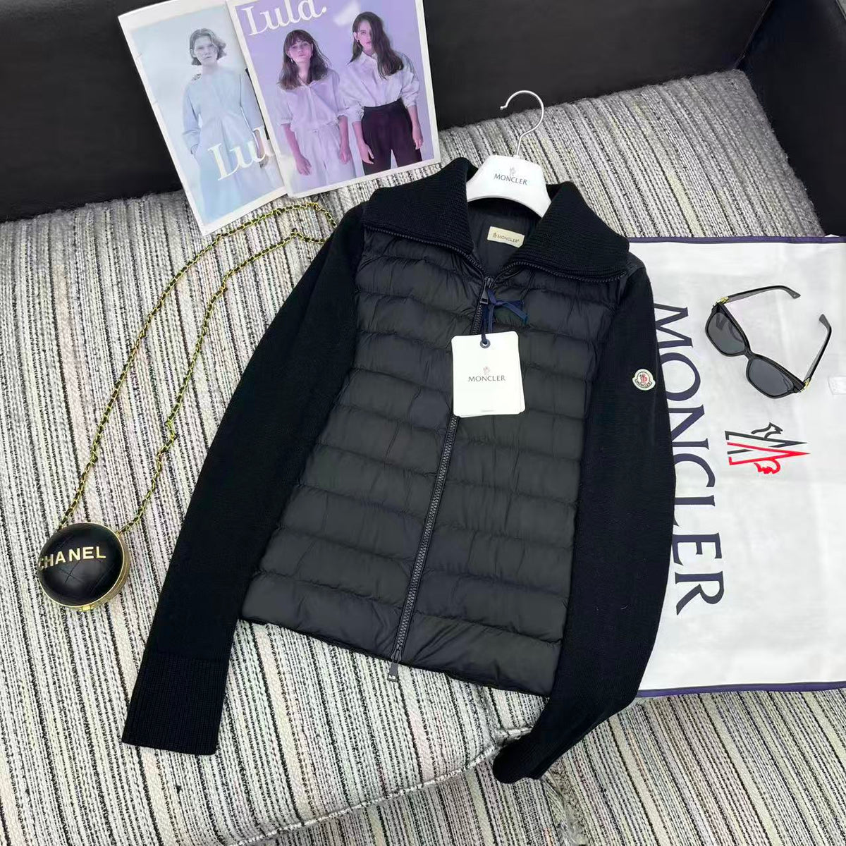 MONCLER 25S JACKET IN BLACK 085