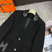 HERMES 25S LAPEL BLAZER 389