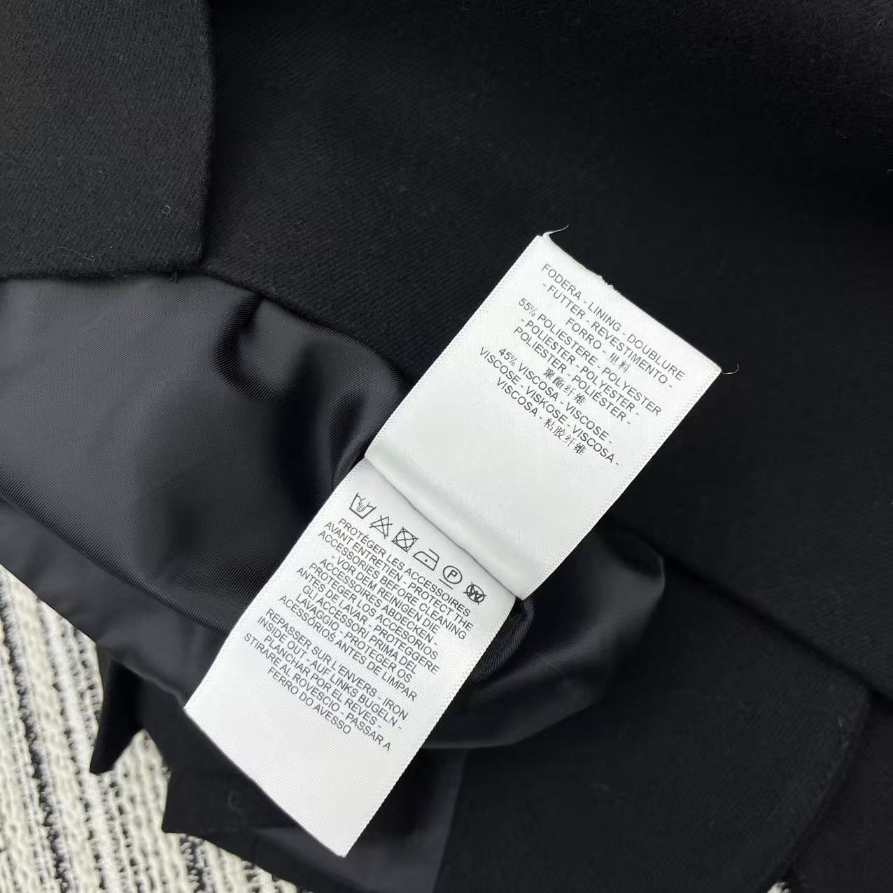 HERMES 25S LAPEL BLAZER 389