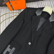 HERMES 25S LAPEL BLAZER 389