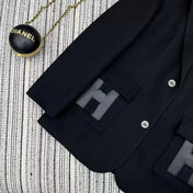 HERMES 25S LAPEL BLAZER 389