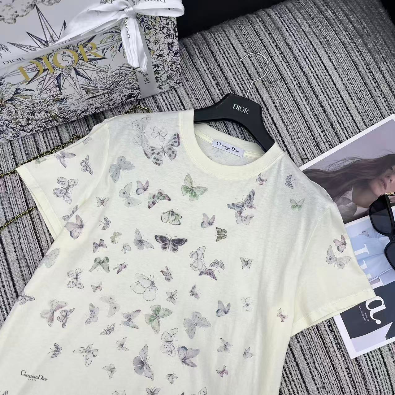 DIOR 25S SHORT-SLEEVE CREW NECK T-SHIRT 839