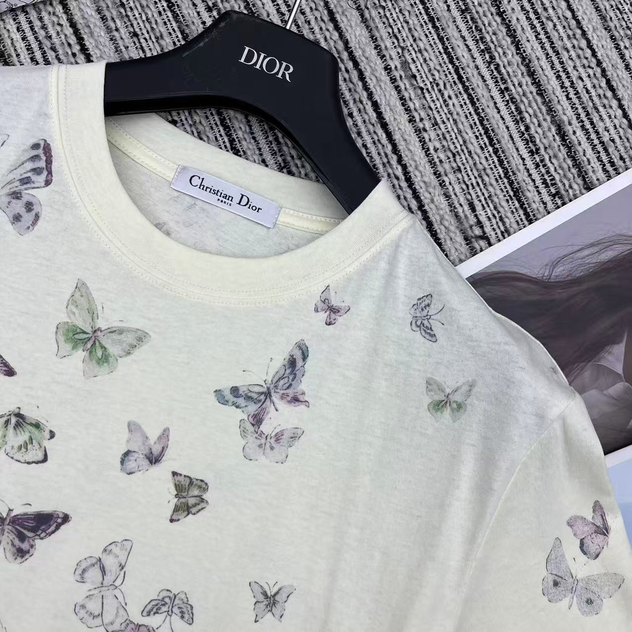 DIOR 25S SHORT-SLEEVE CREW NECK T-SHIRT 839