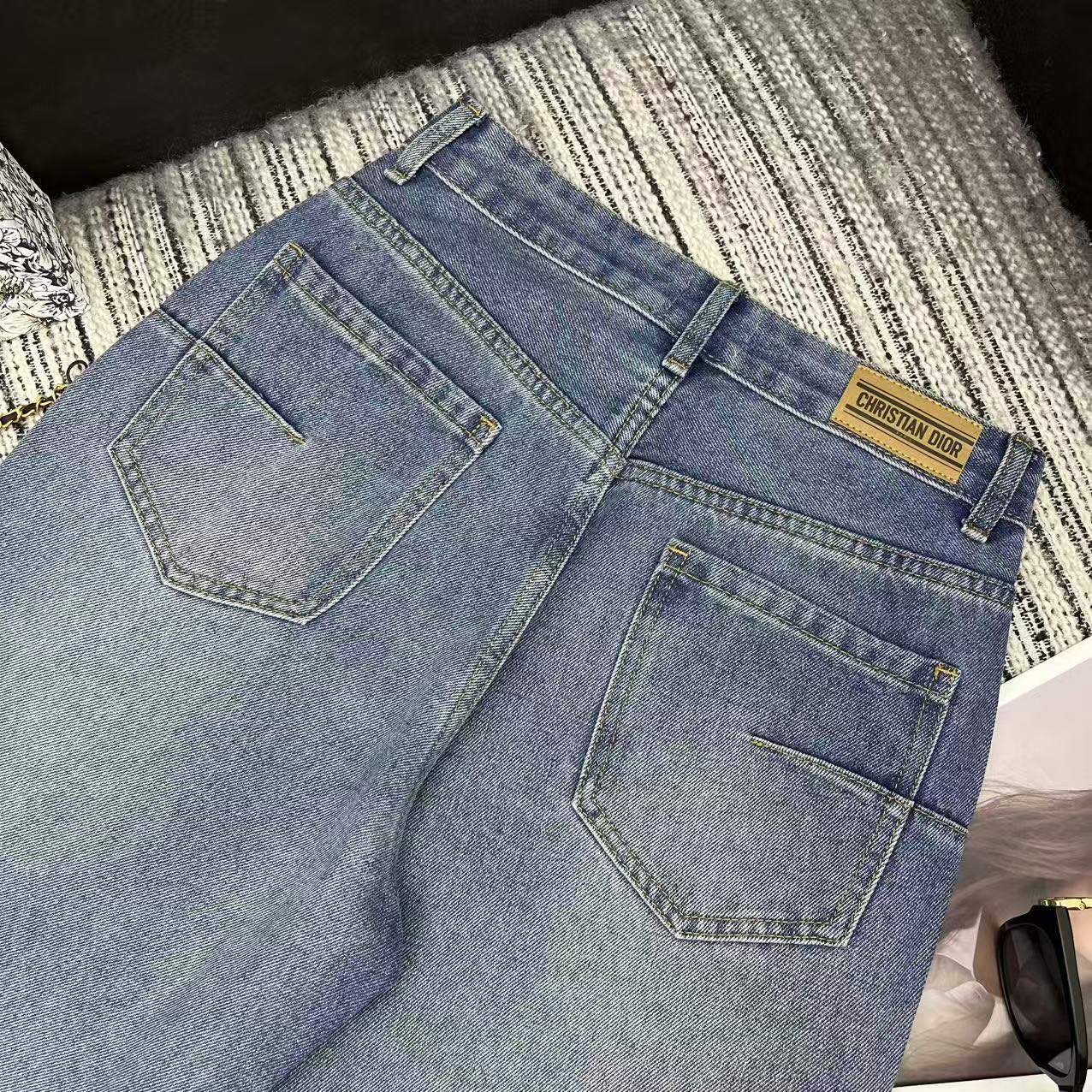 DIOR 25S STRAIGHT-LEG JEANS 863