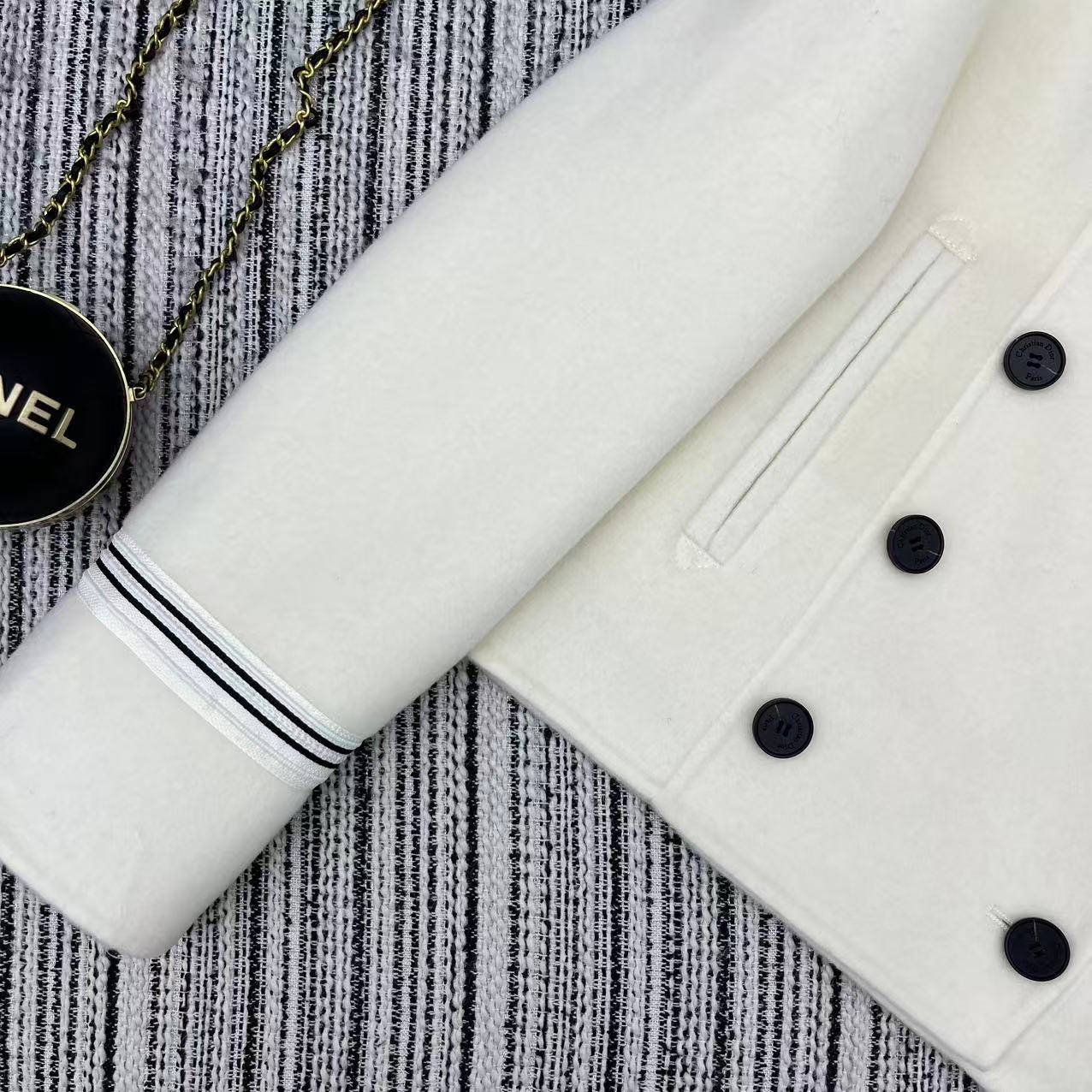 DIOR 25S REVERSIBLE KNIT JACKET 862