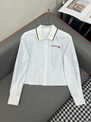 MIUMIU LONG-SLEEVE SHIRT 214505