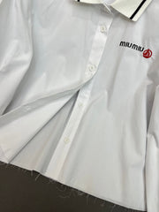 MIUMIU LONG-SLEEVE SHIRT 214505