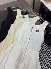 PRADA SLEEVELESS DRESS 243914