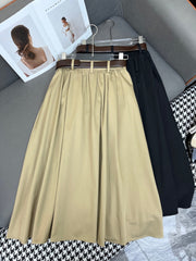 PRADA NEW STYLE PLEATED SKIRT WITH TWO POCKETS 245884