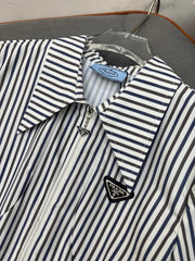 PRADA STRIPED DRESS WITH BELT 269117