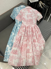 DIO LAPEL DRESS 25S IN POLYESTER 266653