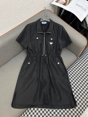 DRESS KHAKI WITH DRAWSTRING WAIST