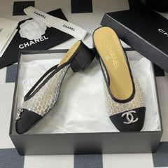 BUBBLE 30 MM IN BLACK FABRIC AND WHITE MESH