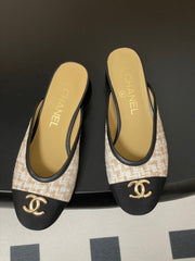 BUBBLE 30 MM IN BLACK FABRIC AND MIX COLOR TWEED