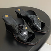 HIGH HEELS 80 MM IN BLACK CALFSKIN SNAKE EMBOSSING