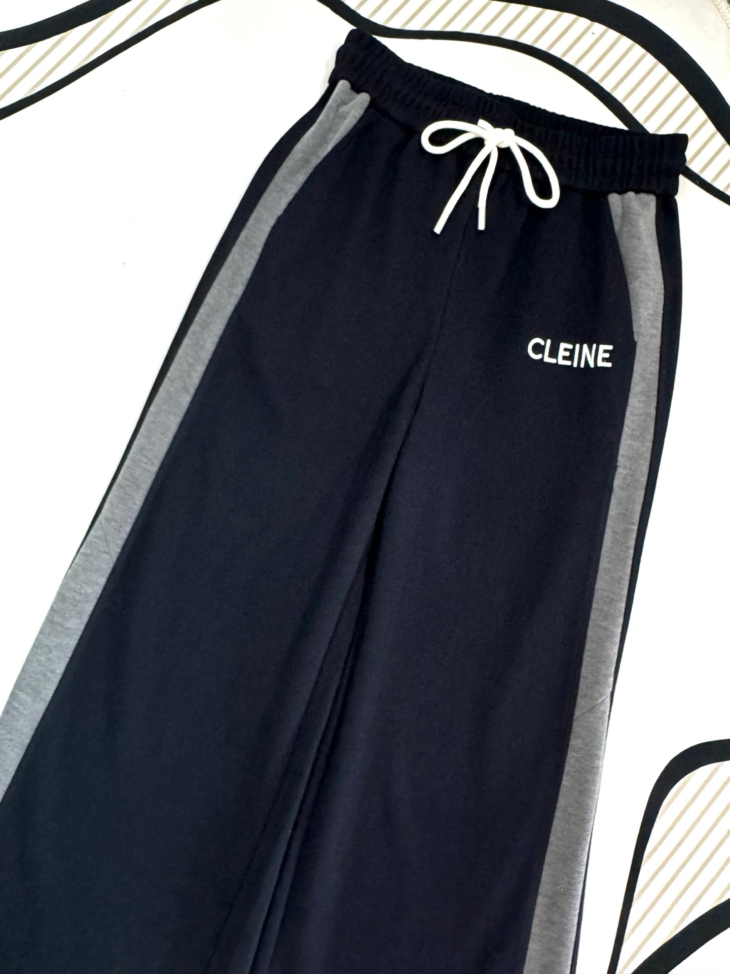 CELINE 25S WIDE-LEG WOOL PANTS 0125