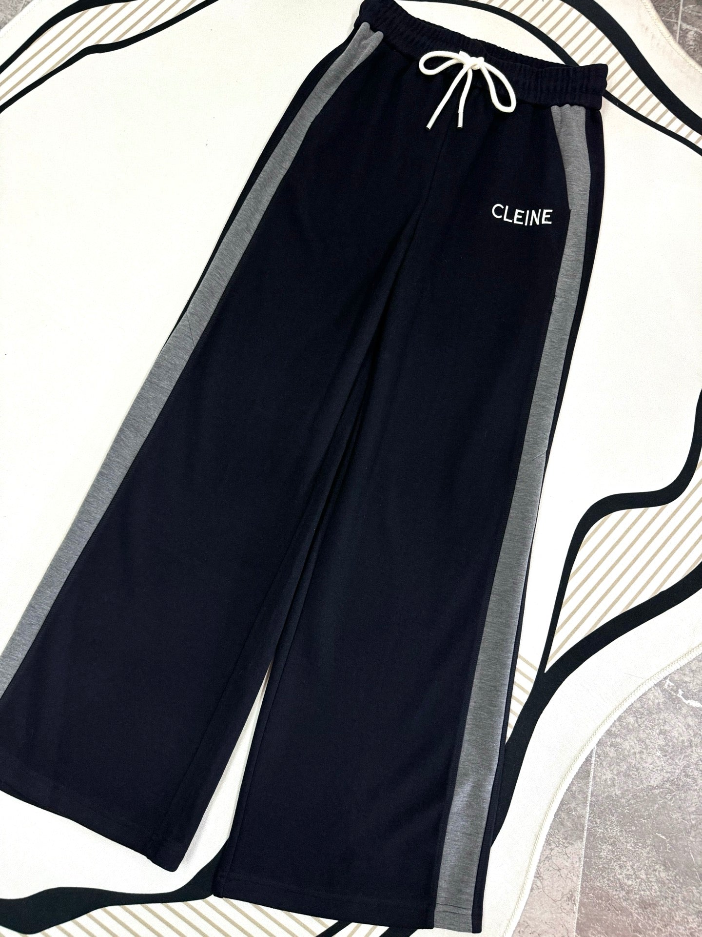 CELINE 25S WIDE-LEG WOOL PANTS 0125