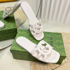 GG Rubber Slide Milky White
