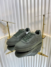 B27 LOW-TOP SNEAKER ARMY GREEN SMOOTH CALFSKIN