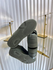 B27 LOW-TOP SNEAKER ARMY GREEN SMOOTH CALFSKIN