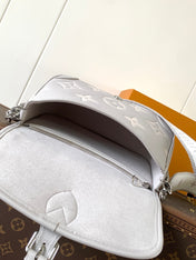 DIANE 24 IN GREY MONOGRAM EMPREINTE LEATHER