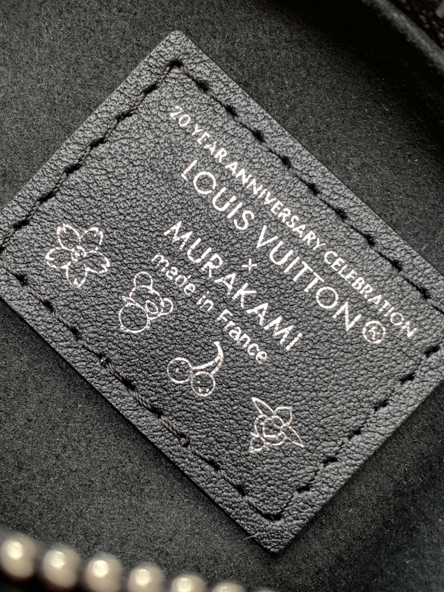 NANO SPEEDY BAG 16 IN COLORFUL MONOGRAM PATTERN AND BLACK COATED CANVAS